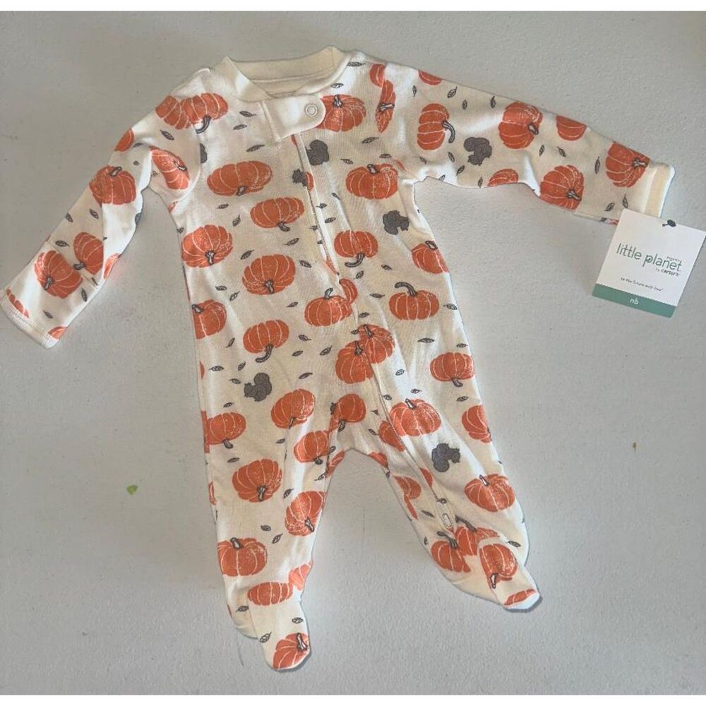 NB Pumpkin Onesie